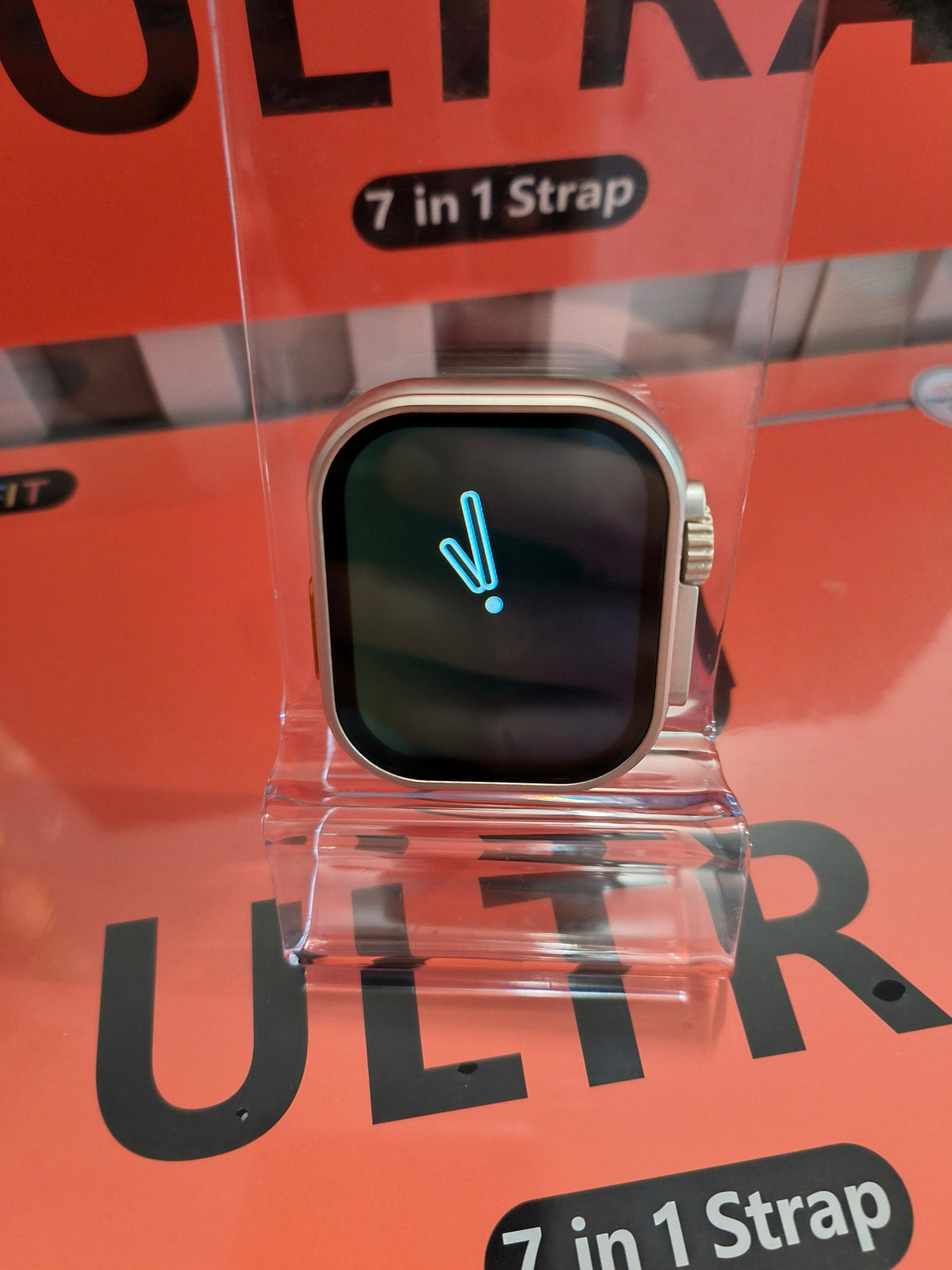 Laxasfit Smartwatch Ultra Geschenk Set 7 In 1  + Uhr & Wireless Ladegerät inkl. Bänder Elektroniktrade Switzerland
