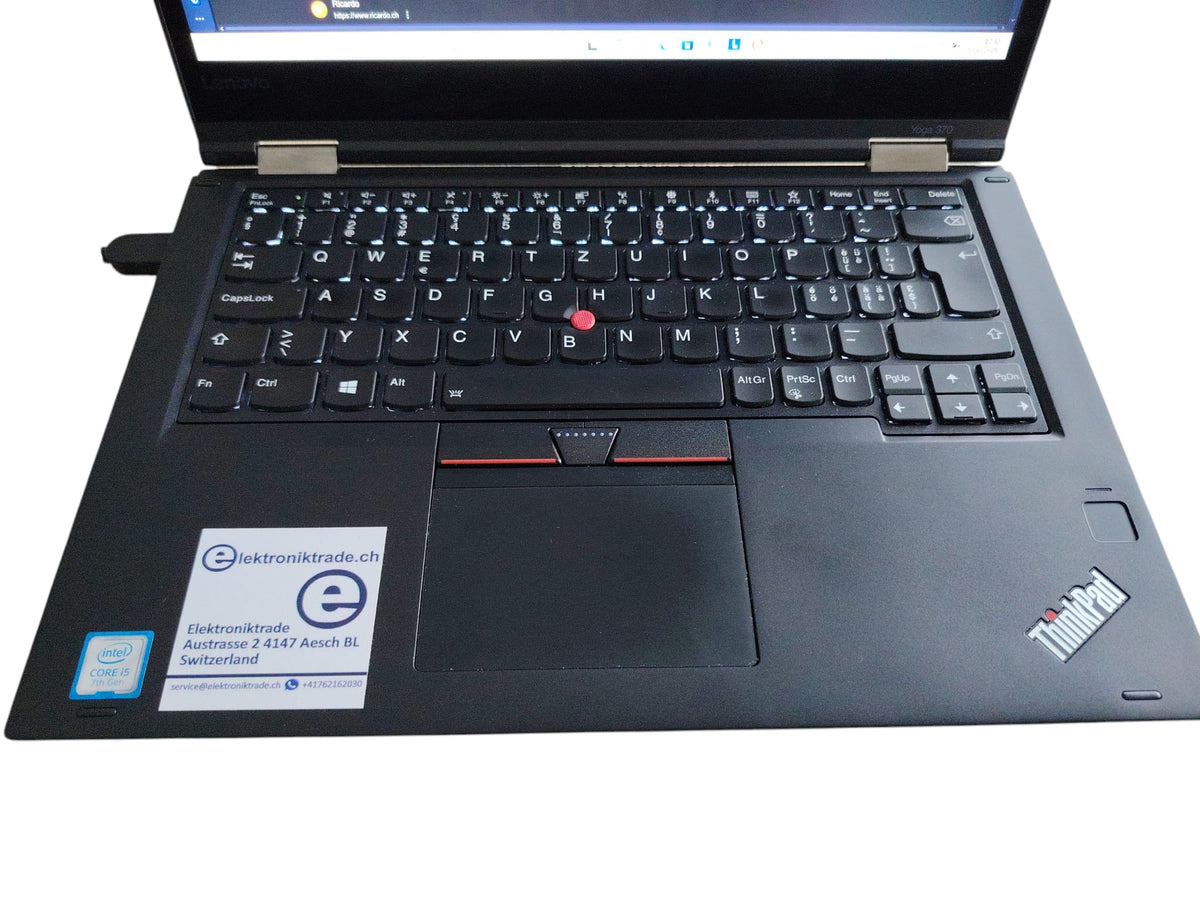 Lenovo Lenovo Yoga 370 i5-7200U CPU 2.50GHz mit Windows 11 Pro/8GB Ram/240GB SSD ( Gebraucht Artikel ) Elektroniktrade Switzerland