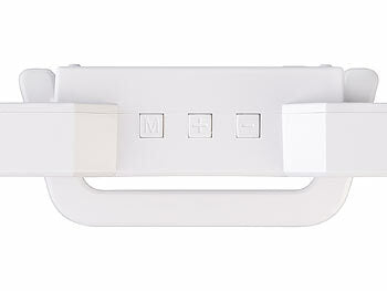 Lunartec Digitale USB-LED-Tisch- & Wanduhr, große 7-Segment-Ziffern, Wecker,RGB elektroniktrade Switzerland