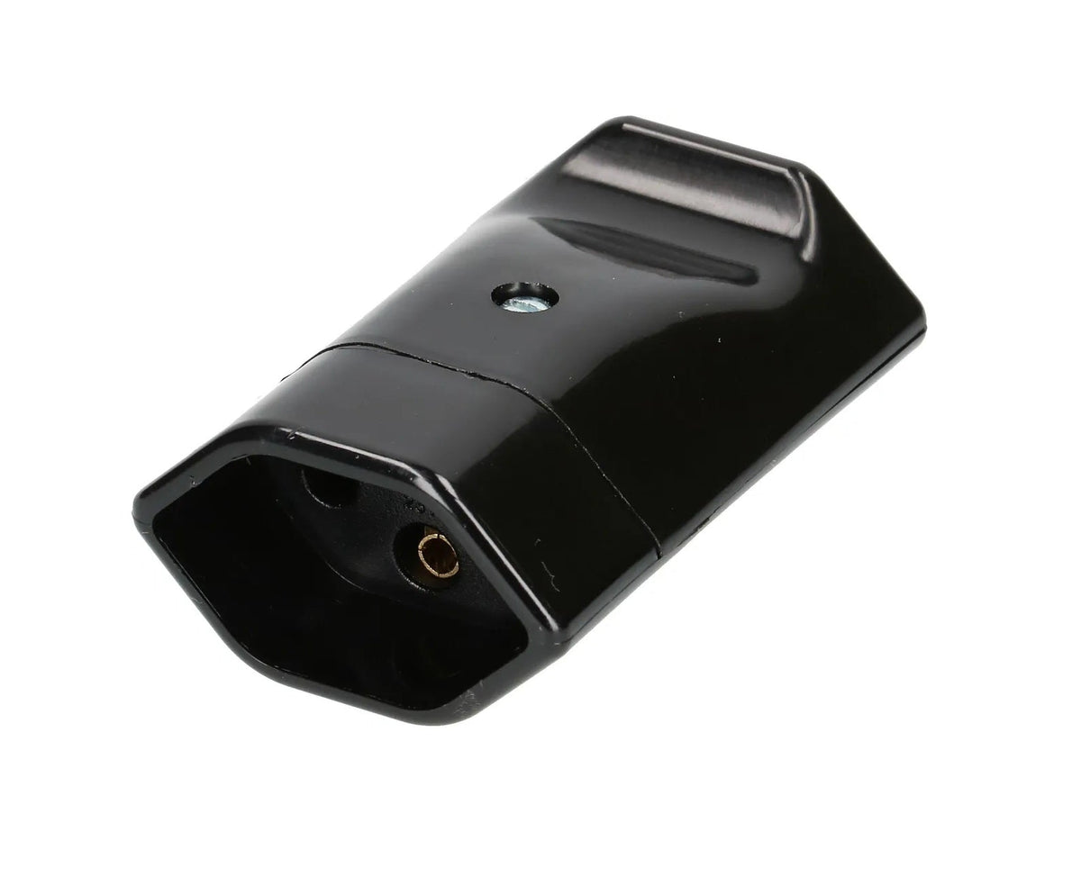 MAX HAURI PLUG Kupplung Adapter Typ 13 schwarz / weiss zum selber schrauben Elektroniktrade Switzerland