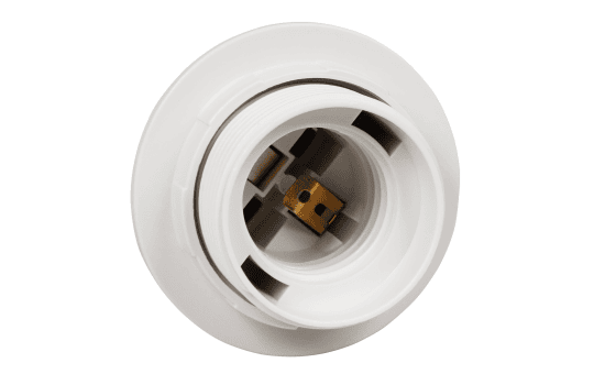 McPower EURO-NETZKABEL MIT SCHNURSCHALTER UND E27 FASSUNG 1,8M, Weiss / Schwarz 3,5m elektroniktrade Switzerland