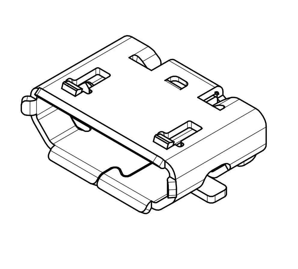 Molex Micro USB Typ B Buchse, SMD, SMT Montage elektroniktrade Switzerland