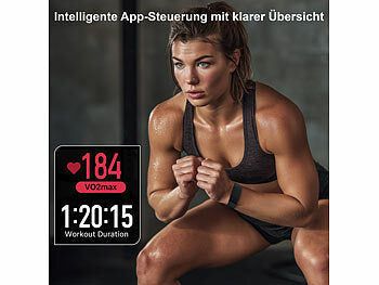 newgen medicals Smarter Fitness-Tracker, App, 24/7-Erfassung, EKG-Überwachung, 180 mAh elektroniktrade Switzerland