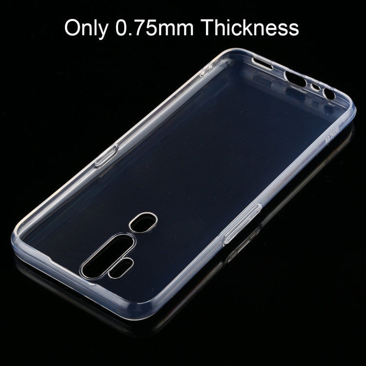 Oppo Für OPPO A9 (2020) 0,75 mm ultradünnes transparentes TPU-Gehäuse elektroniktrade Switzerland