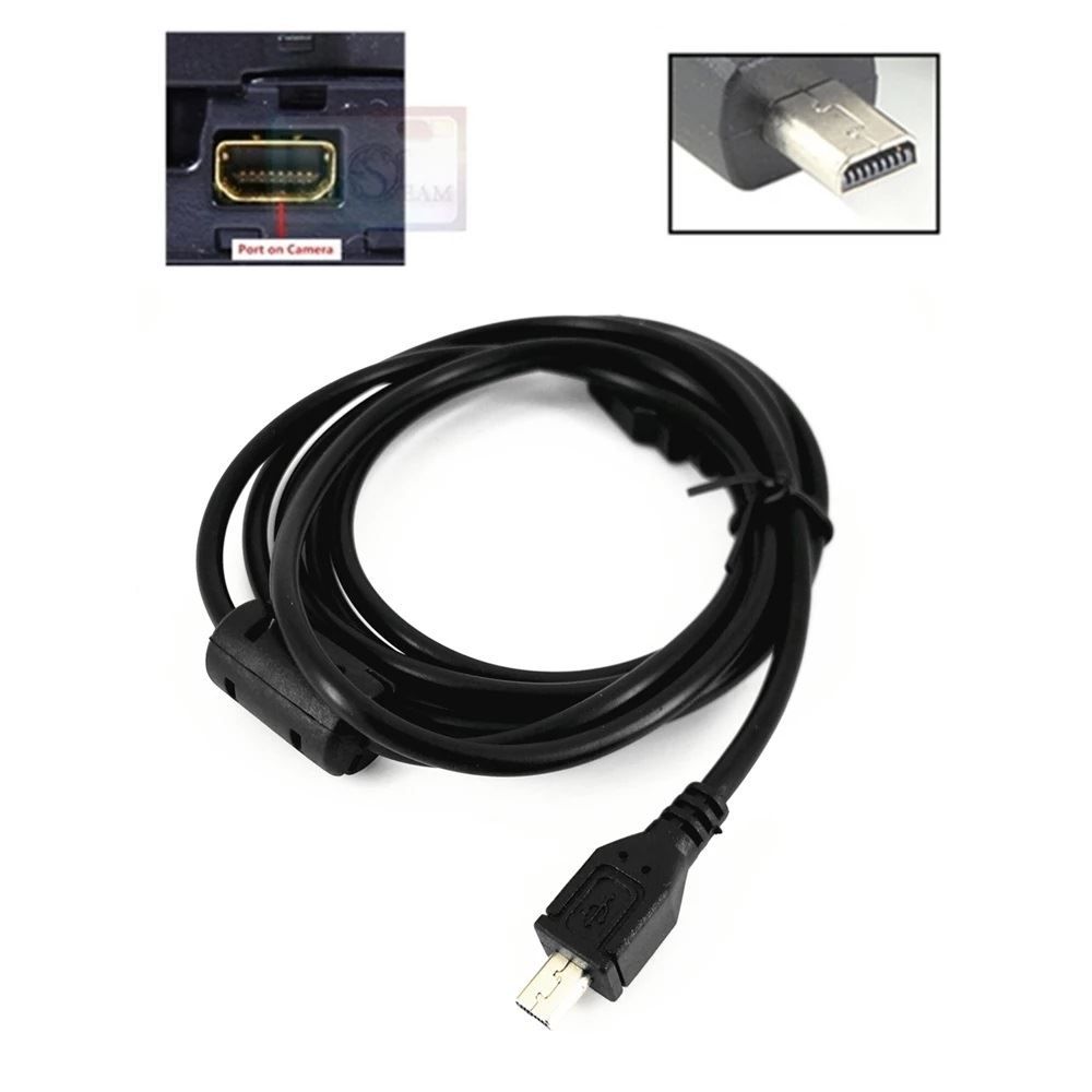 Panasonic USB 8 Pin PC Datenkabel Kabel für Digitalkamera Panasonic Lumix Series elektroniktrade Switzerland