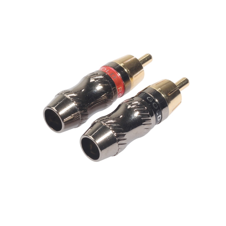 Rexlis Chinch Stecker Audio-Buchse Vergoldeter Adapter elektroniktrade Switzerland