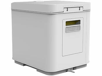 Rosenstein & Söhne Komposter: Elektrischer Kompostierer, 3,7 l, 550 W, Autoclean, Aktivkohlefilter elektroniktrade Switzerland