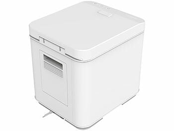 Rosenstein & Söhne Komposter: Elektrischer Kompostierer, 3,7 l, 550 W, Autoclean, Aktivkohlefilter elektroniktrade Switzerland