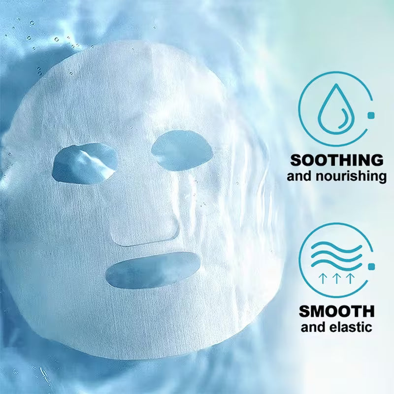 SADOER Hyaluronsäure- Sofort-Gel Gesichtsmaske - Einzeln verpackt gefriergetrocknet elektroniktrade Switzerland