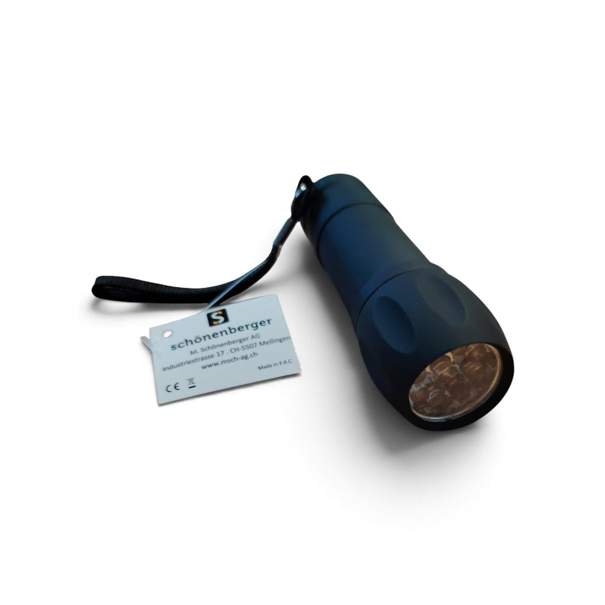 Schönenberger PHOENIX LED Taschenlampe, schwarz, exkl. 3xAAA Batterien elektroniktrade Switzerland