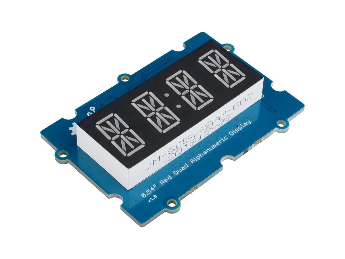 seeed Grove - 0,54 Zoll Quad alphanumerische LED Anzeige, rot