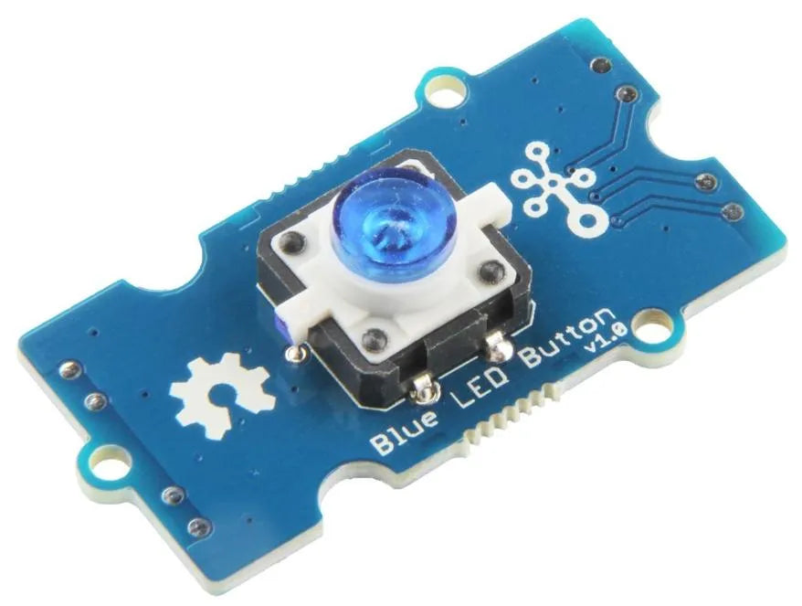 seeed Grove - LED Taster, blau