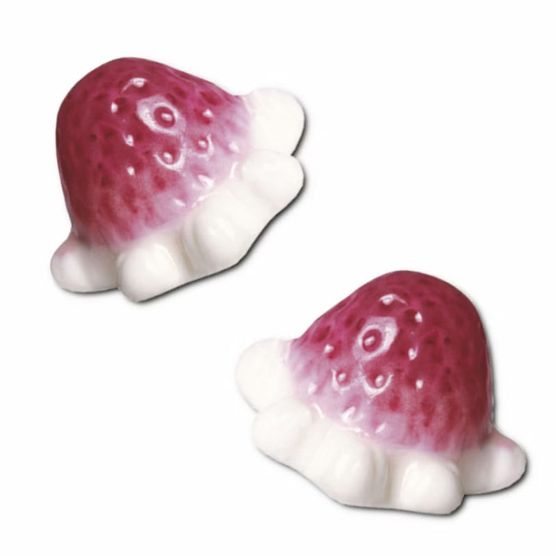 Vidal Golosinas S.A. Vidal Strawberries with Cream, Fruchtgummi, 1 Beutel je 85g elektroniktrade Switzerland