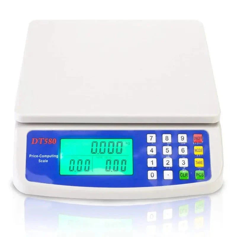 XSKJI Digitale Küchenwaage DT580 – 30 kg / 1 g Präzision elektroniktrade Switzerland