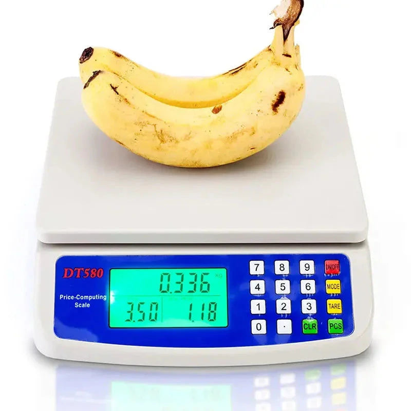 XSKJI Digitale Küchenwaage DT580 – 30 kg / 1 g Präzision Elektroniktrade Switzerland