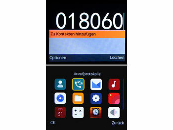 simvalley communications 4G-Tischtelefon, Notruf, SMS, Vertrags-/SIM-Lock-frei, Dual-SIM, Akku
