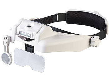 Lupenbrille mit LED