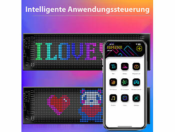 LED-Laufschrift programmierbar