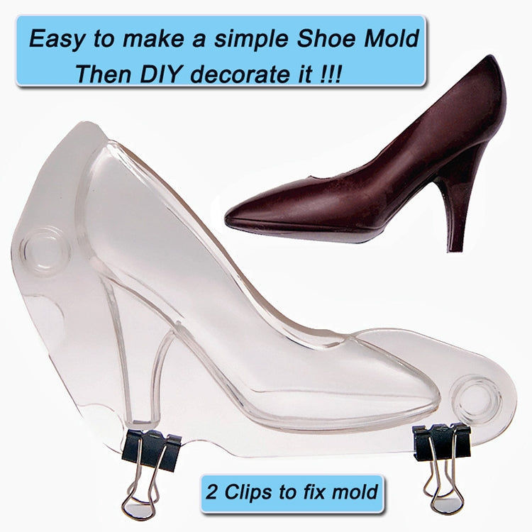 Elektroniktrade 3D Schokoladenform Fondant Kuchen Damen High Heel Form (Small P033) elektroniktrade Switzerland