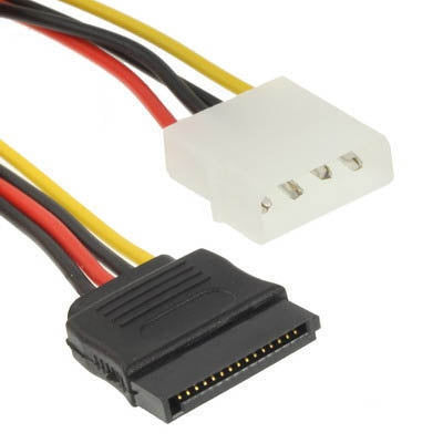 Elektroniktrade 4-polige IDE zum seriellen ATA SATA-Netzteil (15 cm) elektroniktrade Switzerland