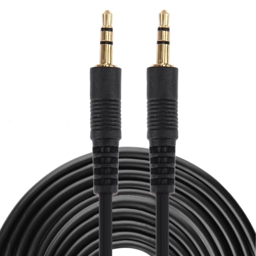 Elektroniktrade Aux-Kabel, 3,5-mm-Mini-Stecker-Stereo-Audiokabel, Länge: 10 M Dünn Elektroniktrade Switzerland