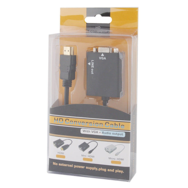 Elektroniktrade HDMI zu VGA & Audio HD Konvertierungsadapterkabel Dr elektroniktrade Switzerland