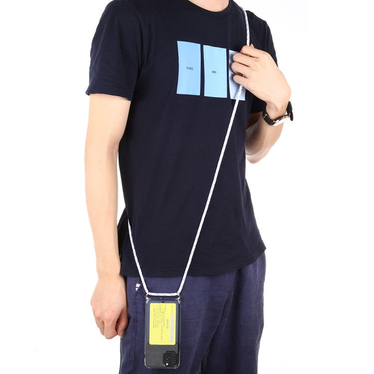 Elektroniktrade iPhone 12/12 Pro Transparente TPU-Schutzhülle mit Lanyard & Kartensteckplatz (schwarz) Elektroniktrade Switzerland