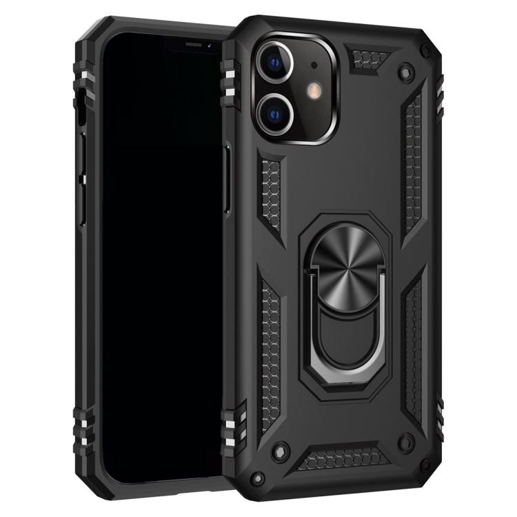 Elektroniktrade iPhone 12 Pro Max Stoßfeste TPU + PC-Schutzhülle mit um 360 Grad drehbarem Halter (schwarz) Elektroniktrade Switzerland