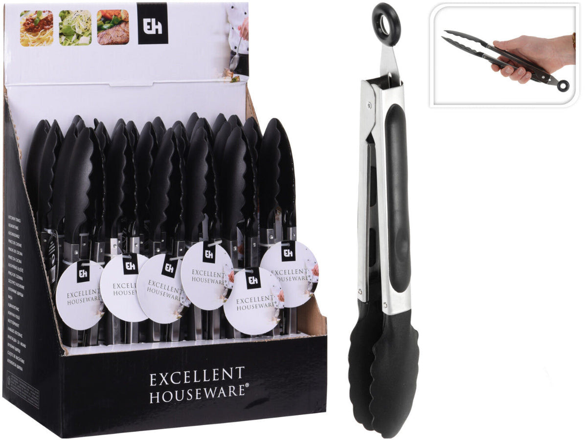 Elektroniktrade Küchenzange 28 cm mit Silikongriff Elektroniktrade Switzerland