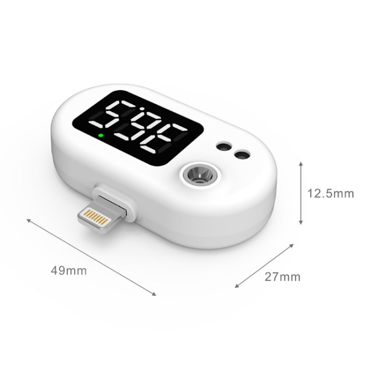 Elektroniktrade K7 Automatisches Infrarot-Mobiltelefon Smart Thermometer für Android elektroniktrade Switzerland