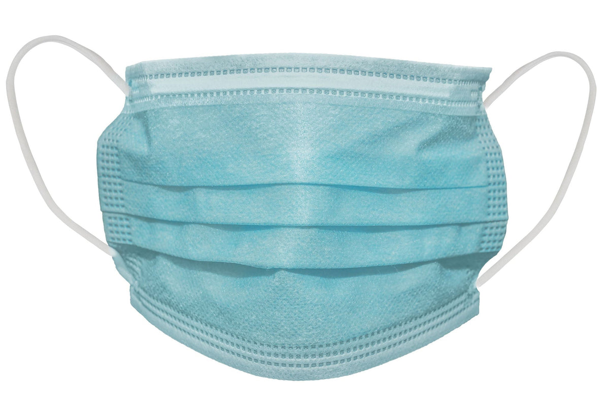 Elektroniktrade Mundschutz Hygienemasken à 50 Stück Schwarz/Hellblau elektroniktrade Switzerland