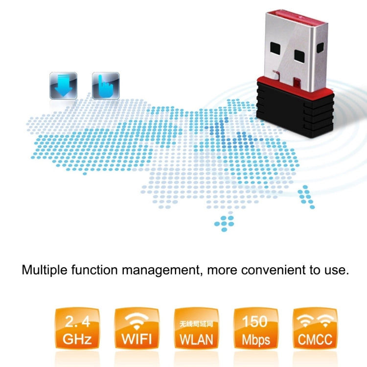 Elektroniktrade RTL8188 150Mbps 2.4GHz USB 2.0 WiFi Adapter Elektroniktrade Switzerland