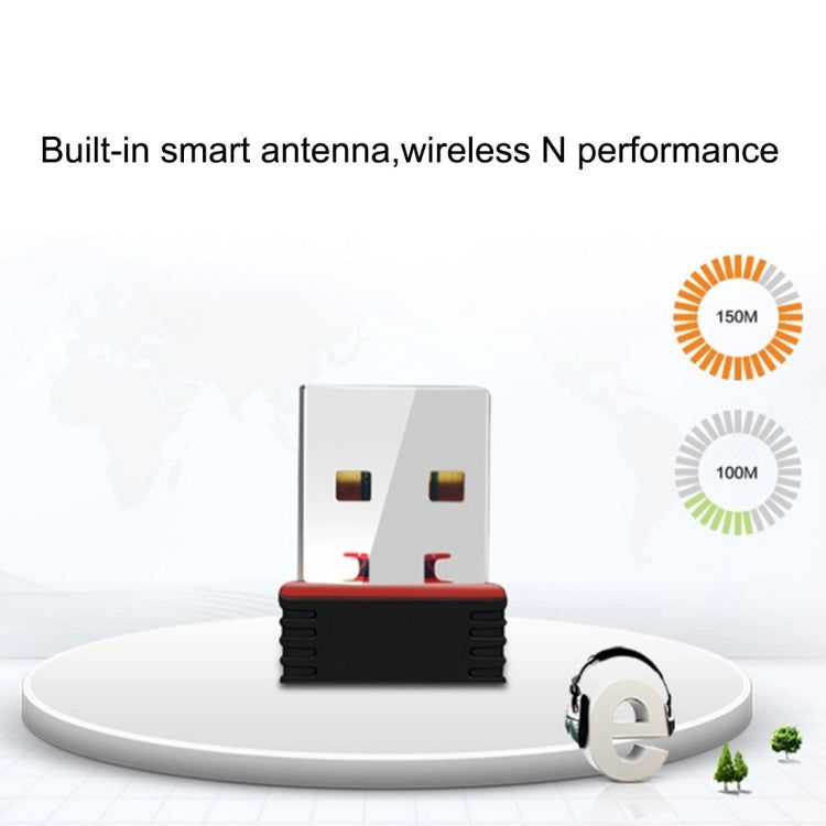 Elektroniktrade RTL8188 150Mbps 2.4GHz USB 2.0 WiFi USB Adapter Elektroniktrade Switzerland