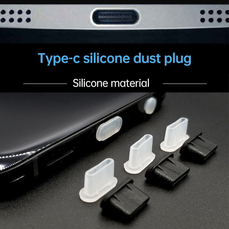 Elektroniktrade Silikon-Staubschutzstecker für USB-C / Typ-C-Anschluss (schwarz) Elektroniktrade Switzerland