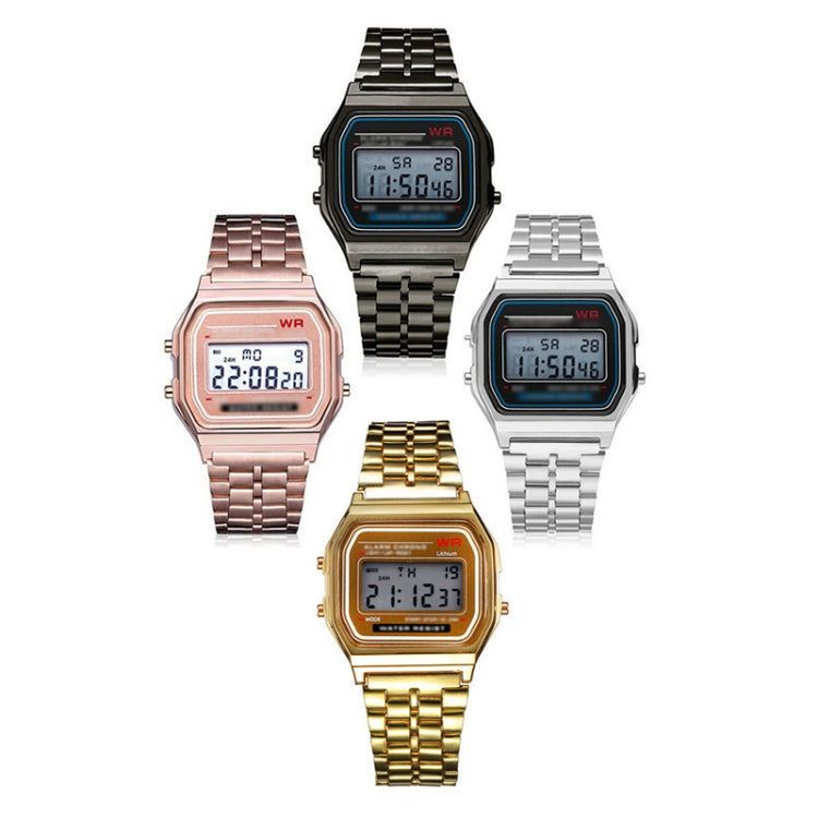 Elektroniktrade Sportuhr LED Digital Waterproof Quartz WristWatch (Rosegold) elektroniktrade Switzerland