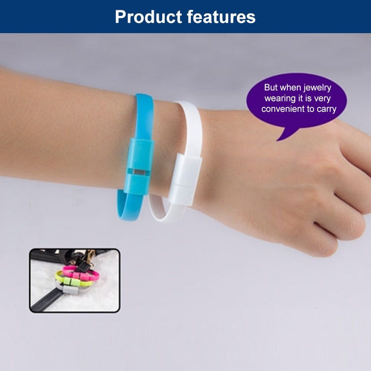Elektroniktrade Wearable Bracelet Sync Data Ladekabel für iPhone Blau Elektroniktrade Switzerland