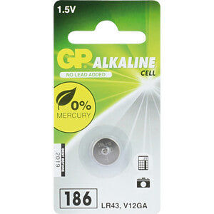 GP Power GP LR 43 Alkaline Knopfzelle, 186 Elektroniktrade Switzerland