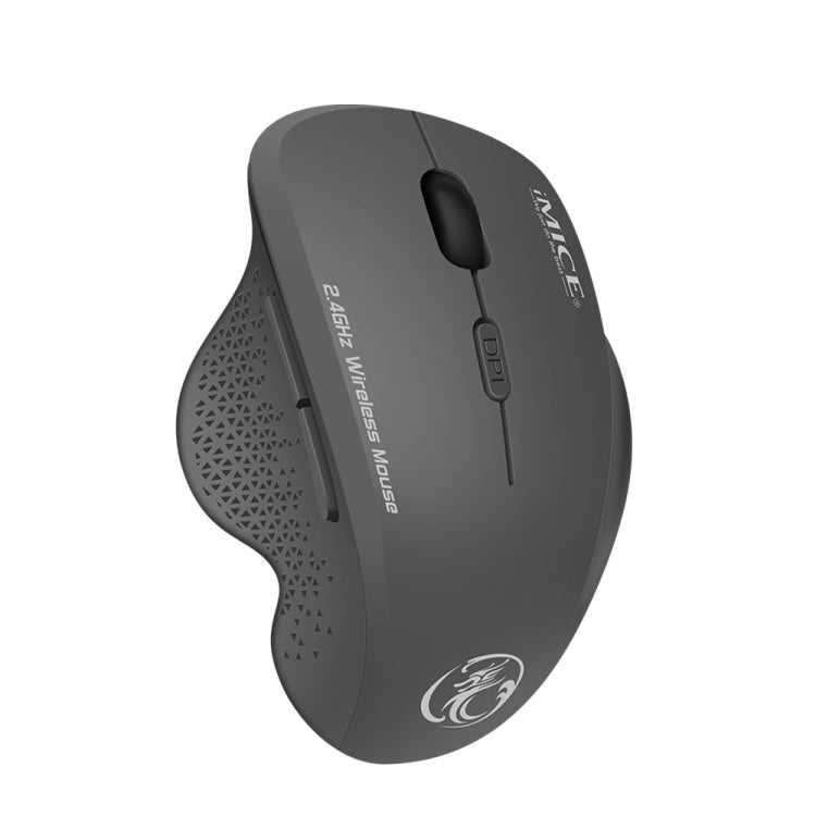 iMICE iMICE G6 Wireless-Maus 2,4 G Office-Maus 6-Tasten-Gaming-Maus (Grau) elektroniktrade Switzerland
