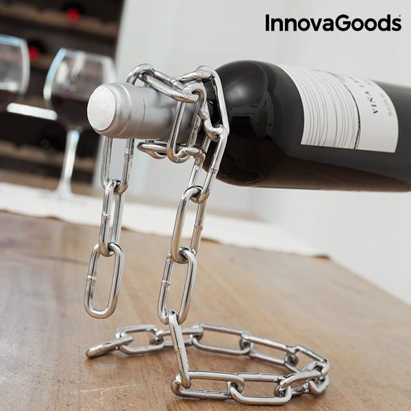 InnovaGoods Sommelier Weinflaschenhalter Schwebende Kette elektroniktrade Switzerland