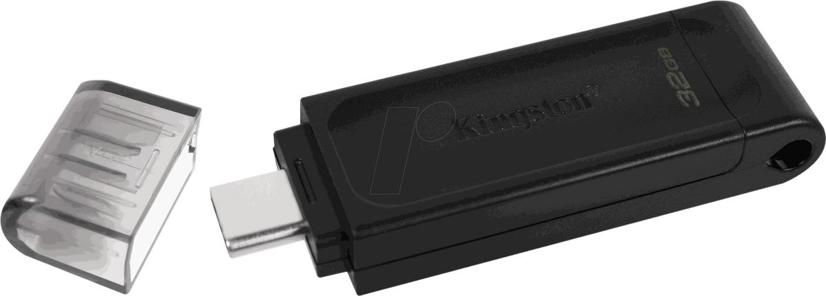 Kingston Kingston USB-Stick, 32 GB USB-C 3.2 Gen 1 DataTraveler 70 (Retoure) Verpackung Geöffnet elektroniktrade Switzerland