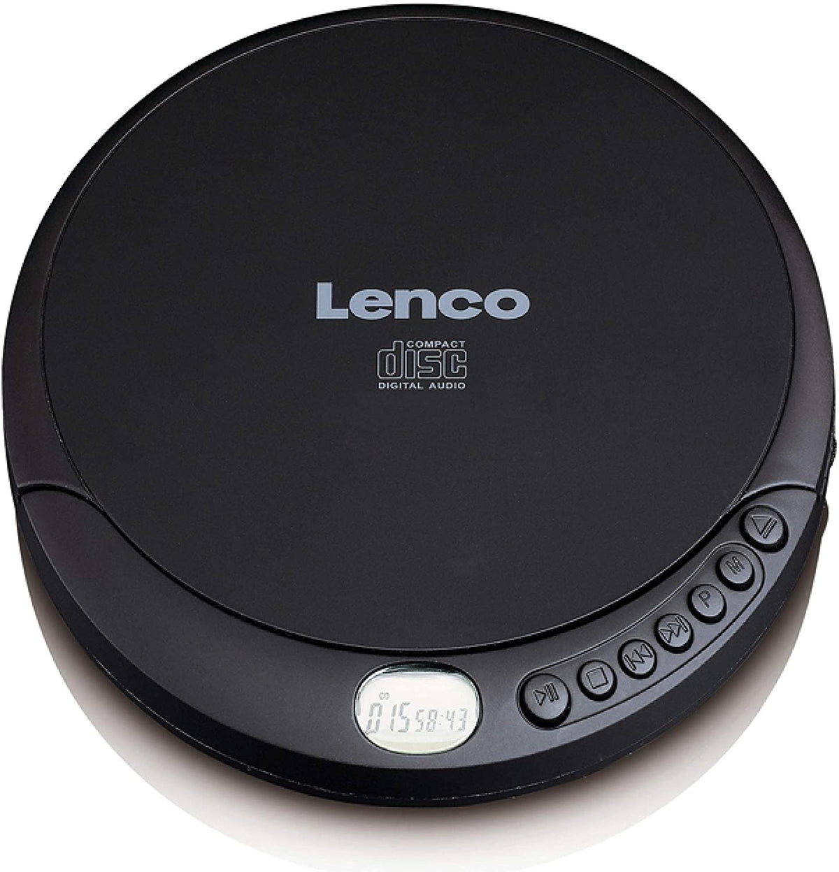 Lenco Lenco CD-010 - Tragbarer CD-Player Walkman - Mit Kopfhörern, MicroUSB Ladekabel Elektroniktrade Switzerland