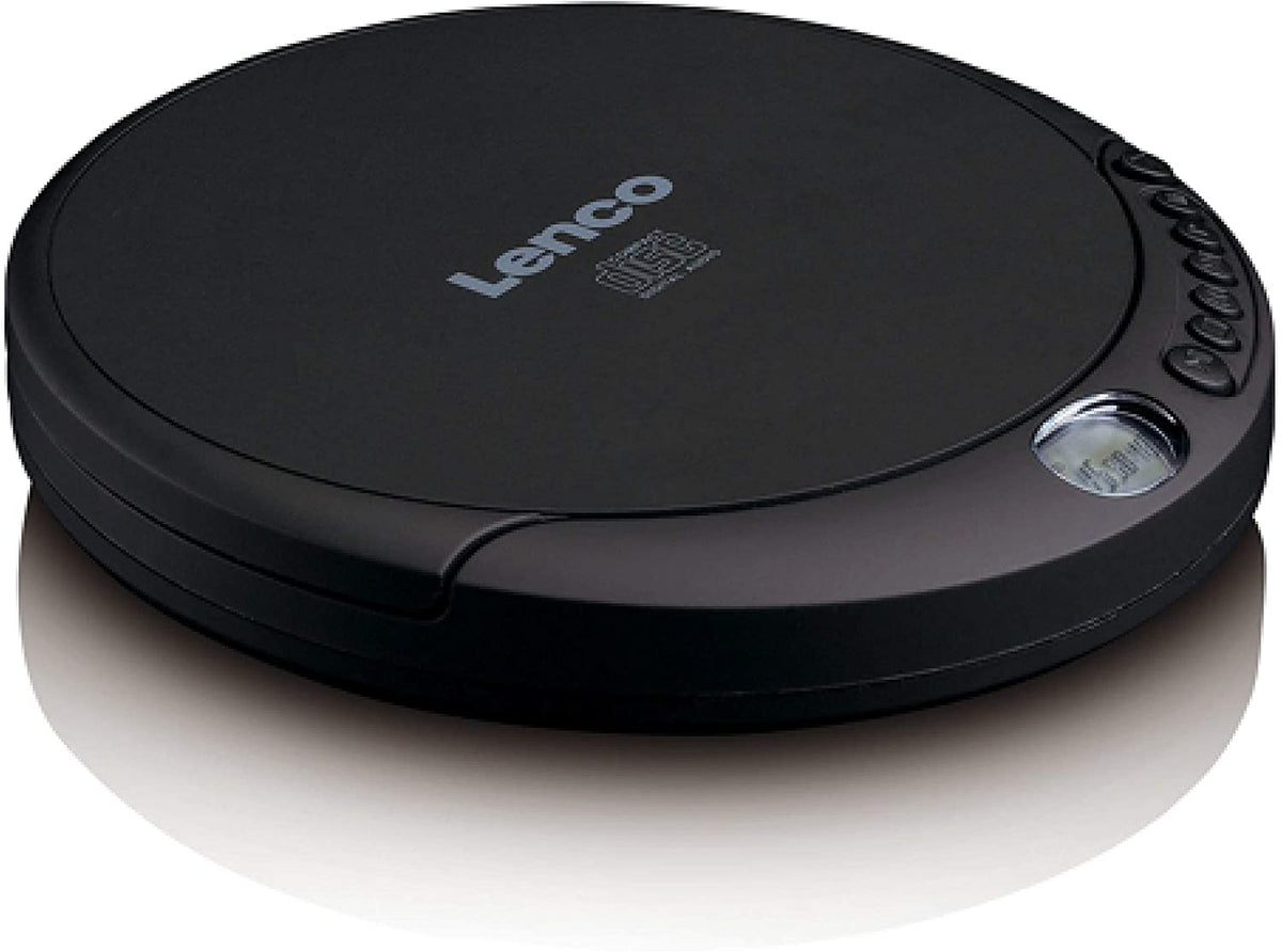 Lenco Lenco CD-010 - Tragbarer CD-Player Walkman - Mit Kopfhörern, MicroUSB Ladekabel Elektroniktrade Switzerland