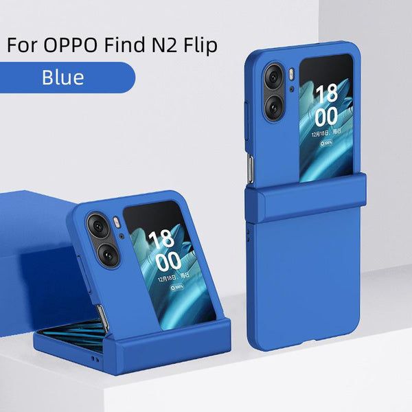 Oppo OPPO Find N2 Flip Shockproof Anti-fall Hardcase Orange/Blau elektroniktrade Switzerland
