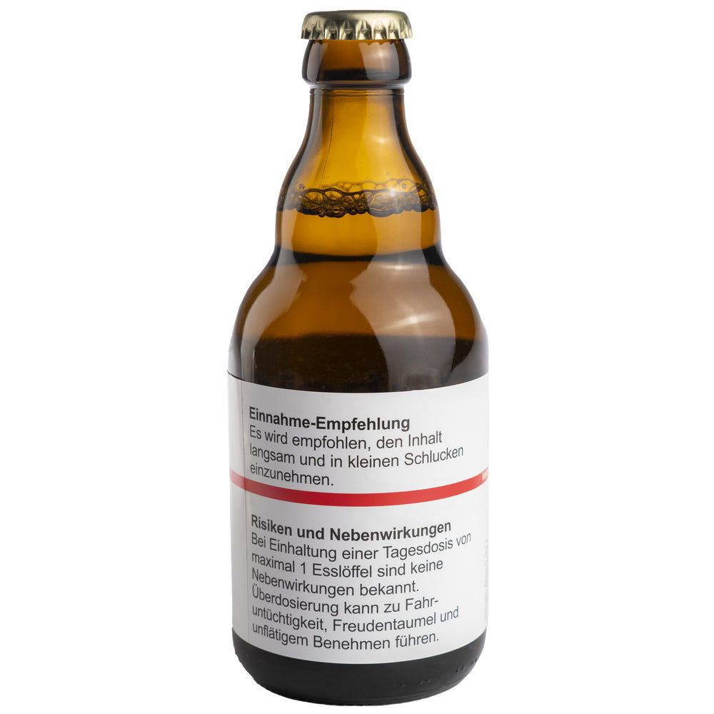 Quacksalberei Witzige Bierflasche "Scheißegal" , Bier 0,33 l Elektroniktrade Switzerland