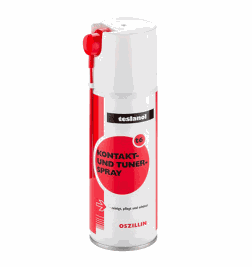 TESLANOL TESLANOL-Spray Kontakt-Reiniger 200ml-Dose, Typ "T6-Oszillin" elektroniktrade Switzerland