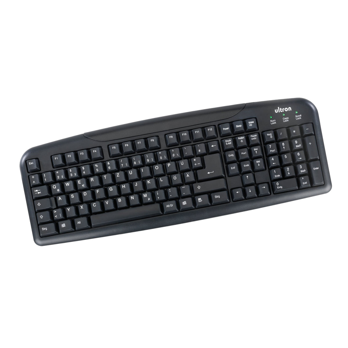 Ultron Tastatur ultron UMT-400 Basic II USB schwarz Elektroniktrade Switzerland